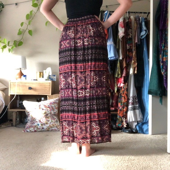 Boho maxi skirt - Picture 3 of 3